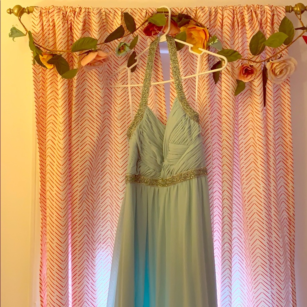 Calvin Klein Light Blue gown size 6